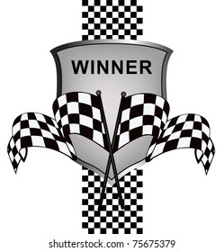 winner's racing background