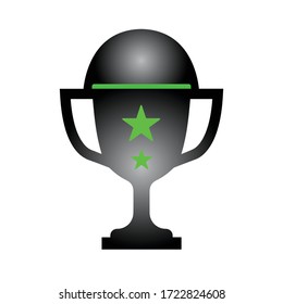winners Tropy cup vector illustration.