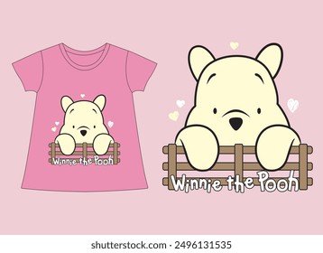 winnie the pooh theme girl dress design