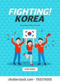 Winning event banner template