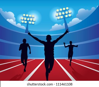 Winning the first place