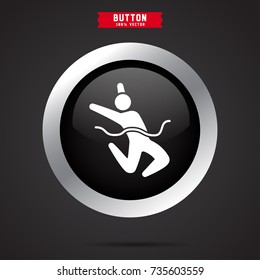 Winning the race icon