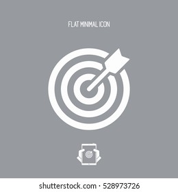 Winning strategy - Minimal vector icon