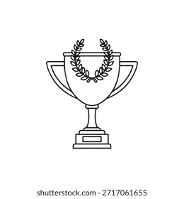 «Winning Trophy Cup for Achievement and Recognition»