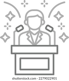 Winning vector icon. Can be used for printing, mobile and web applications.