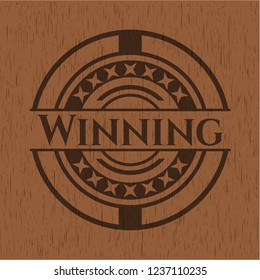 Winning wood emblem