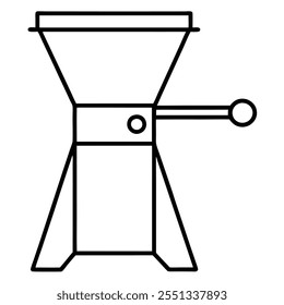winnower vector art illustration white background