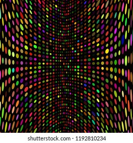 wintage dots disco background 