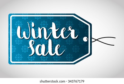 Winte time and snow graphic design, vector illustration eps10