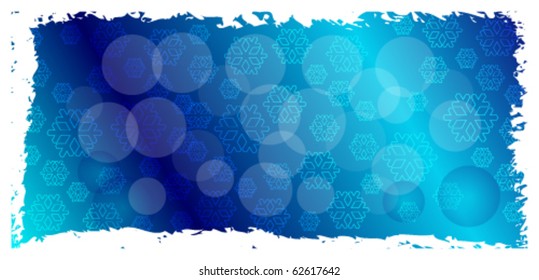 Winter Abstract Background