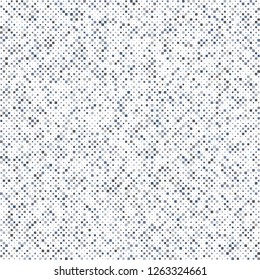 Winter Abstract Blue Background Abstract Background, Vector Seamless Pattern, Random Pixel Texture