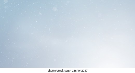 Winter is Abstract blur light element that can be used for decorative bokeh background. falling snow
