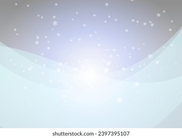 winter abstract wave texture background
