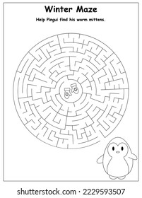 Winter activities for children, Christmas worksheet for kids, I spy pages, Winter maze pages, hidden message for children