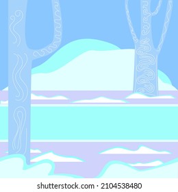 winter in all its glory in shades of min