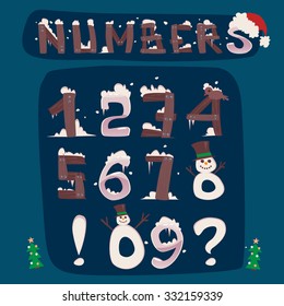 Winter Alphabet set 2