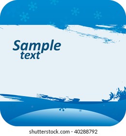   Winter background
