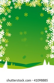   Winter background