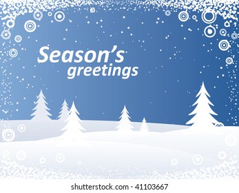   Winter background