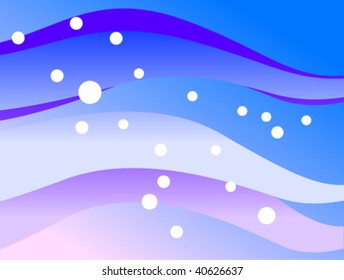 Winter background, banner, vector illustration, EPS files included