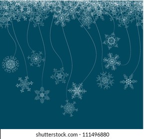 Winter background christmas