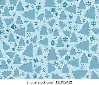 winter background. christmas tree concept.