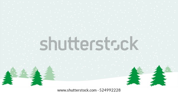 Download Winter Background Christmas Tree Snow Snowfall Stock Vector Royalty Free 524992228 Yellowimages Mockups