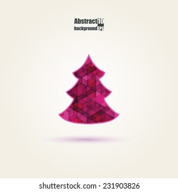Winter background. Eps10 Vector illustration