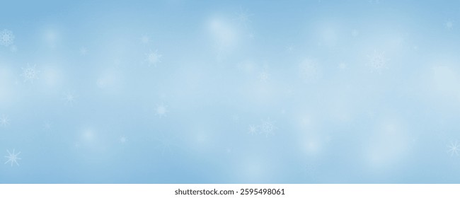 Winter background with falling snowflakes isolated on transparent background, vector png. Snowfall, blizzard, snow storm, snow hurricane. Snowflakes.