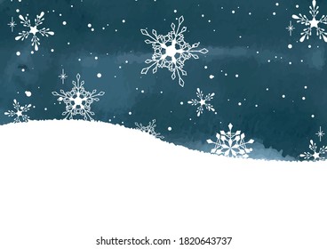 
Winter background material. Beautiful snowflake.