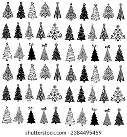 Winter background. Merry Christmas Happy New Year Holiday season print for gift wrapping paper. Good for textile fabric design, website wallpapers, textile, wallpaper and apparel. Vector illustration