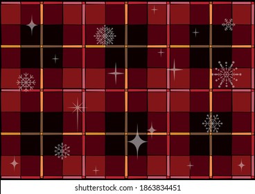 Winter Background Season's Greeting Cards, Posters Pattern Template