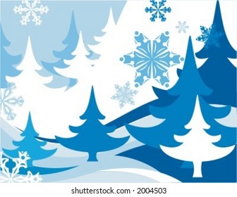 Winter Background Series.