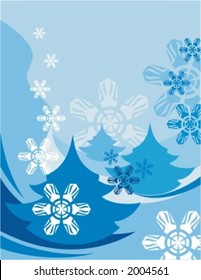 Winter Background Series.