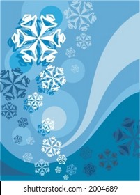Winter Background Series.