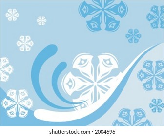 Winter Background Series.