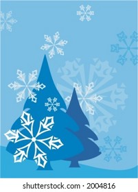Winter Background Series.