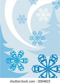 Winter Background Series.
