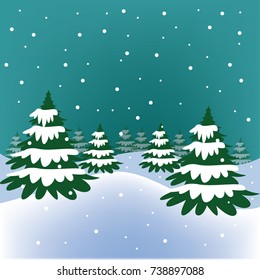 Winter background series