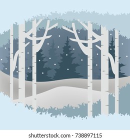 Winter background series