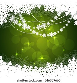 Winter background with snow. Christmas snow surface. vector illustration
