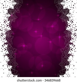 Winter background with snow. Christmas snow surface. vector illustration