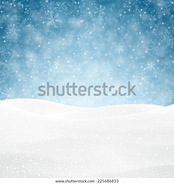 冬の背景に雪 クリスマスの雪の表面 Eps10のベクターイラスト のベクター画像素材 ロイヤリティフリー