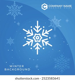 winter background. Snow Icons. Snowflakes Vector Icons. Winter Icons. Snow or Snowflake symbol. Snow. Snowflakes