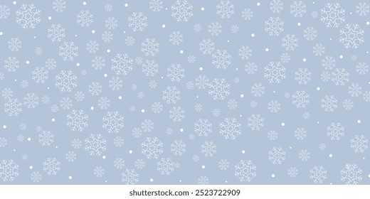 winter background with snow texture. template design for banner, poster, greeting card.