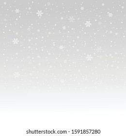 Winter background with snowflake and blank copy space for your text. Merry christmas. vector illustration.