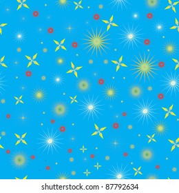 winter background with snowflakes. illustration