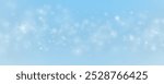 Winter background, snowflakes on a beautiful background, Christmas background for cards, snowfall. Snowy nature landscape, winter dust png.