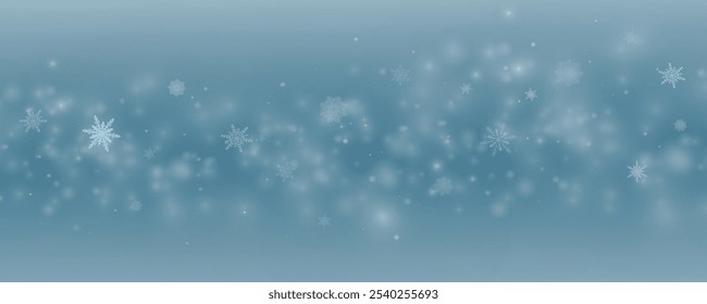 Fondo de invierno, copos de nieve sobre un hermoso fondo, fondo de Navidades para tarjetas, nevada. Paisaje de la naturaleza nevada, polvo de invierno png.