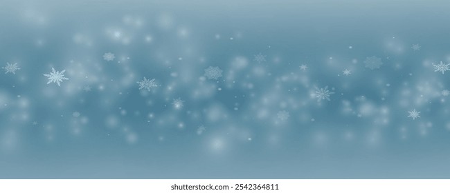 Fondo de invierno, copos de nieve sobre un hermoso fondo, fondo de Navidades para tarjetas, nevada. Paisaje de la naturaleza nevada, polvo de invierno png.